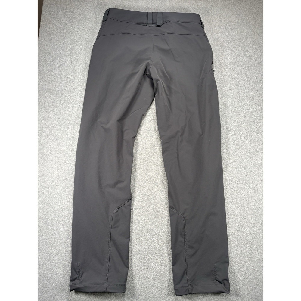 Haglofs Moran Water Repellent Wind Soft Shell Pants Gray Hiking Trekking 34x33 - Picture 3 of 16